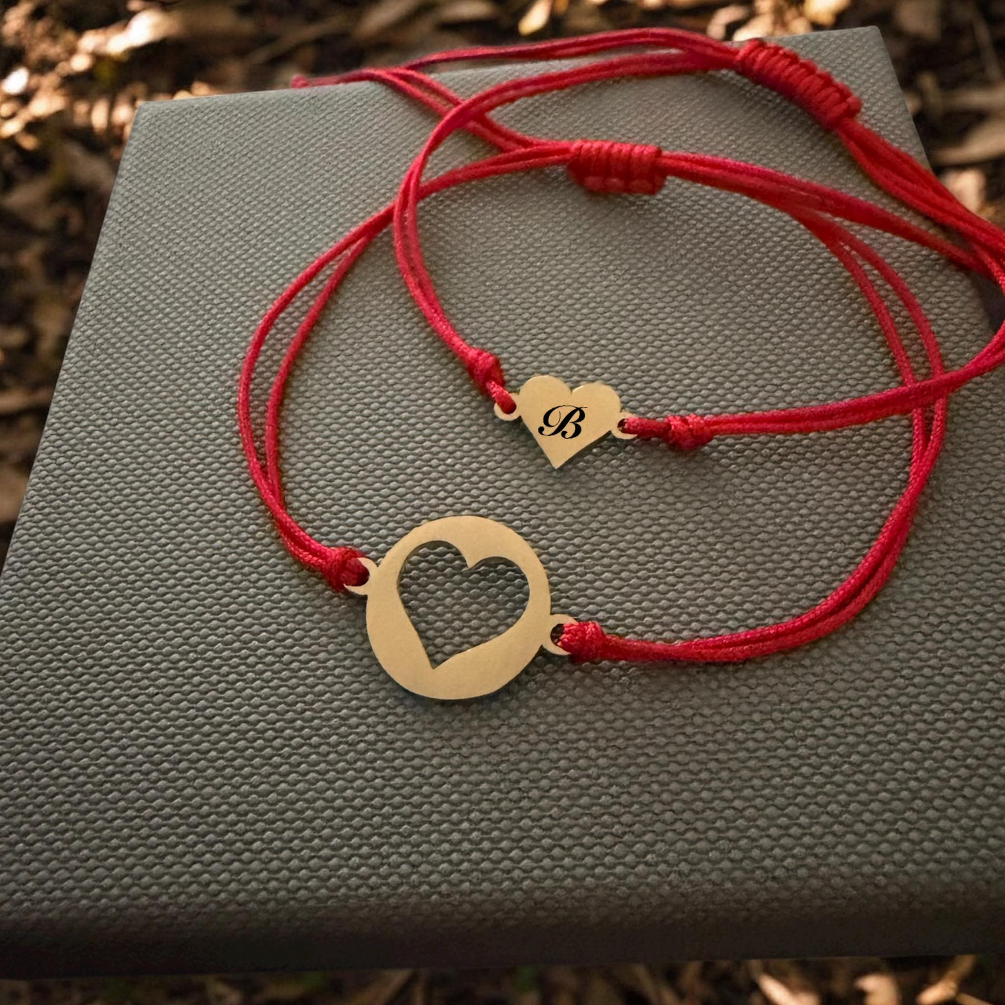 Комплект от две гривни с конец майка и дъщеря подарък